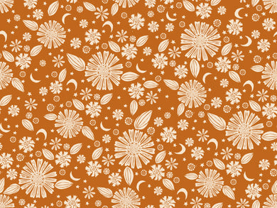 Golden Hour - Zinnia | Saddle RS4016-14 Fabric by the Yard