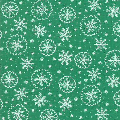 Deck the Halls - Green - Fabric by the Yard