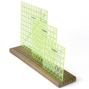 Omnigrid Wooden Ruler Rack