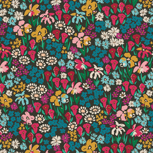 Flower Society Fabric | Bloomkind Meadow - Fabric by the Yard