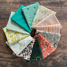 Load image into Gallery viewer, Velvet by Art Gallery Fabrics, Fat Quarter Bundle 12 pieces