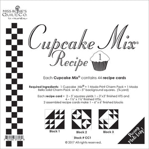 Cupcake Mix Recipe 1 - 44ct CC1 Miss Rosie#1