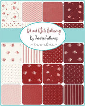 Load image into Gallery viewer, Red White Gatherings - Jelly Roll by Primitive Gatherings - 40 pcs