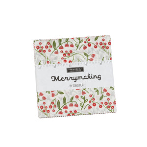 Merrymaking - Moda - Designed by Gingber - Charm Pack - 42 pieces