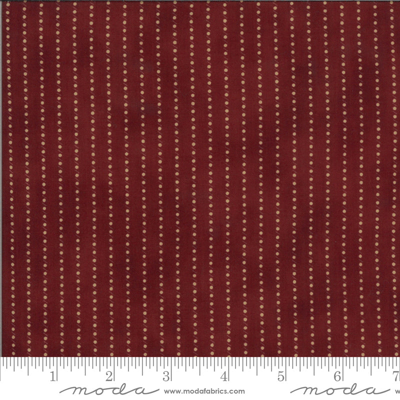 Redwork Gatherings - Dark Red 49111 15 - Fabric by the Yard