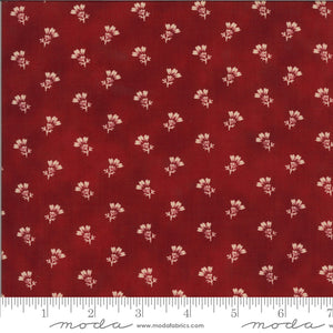 Redwork Gatherings - Red 49114 14 - Fabric by the Yard