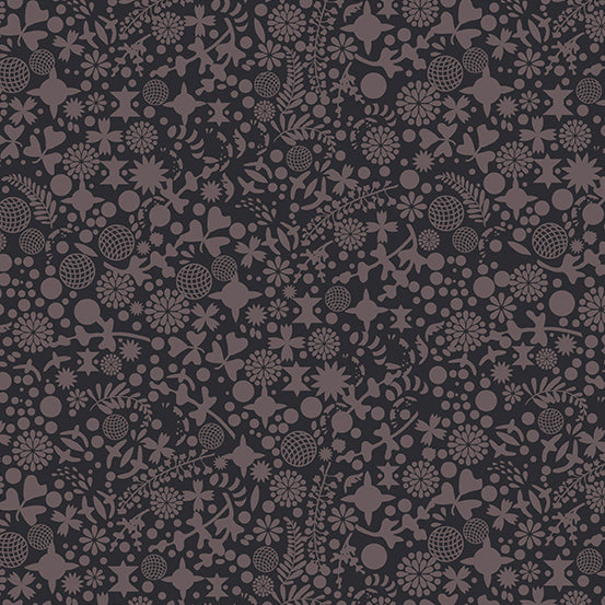 Art Theory - Endpaper - Night - Fabric by the Yard