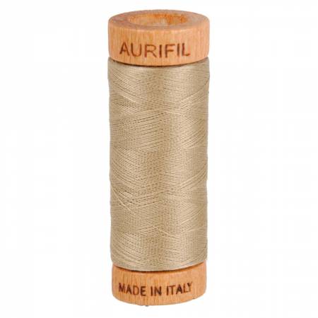 Mako Cotton Thread Solid 80wt 300yds Linen #2325