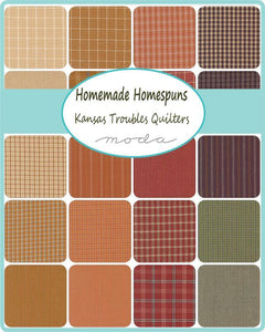 Homemade Homespuns - Charmpack  - 42 pcs