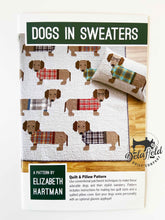 Load image into Gallery viewer, Dogs in Sweaters - by Elizabeth Hartman - Printed Pattern