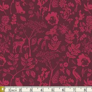 Art Gallery Fabrics - Flora and Fauna Foresta  - Fabric by the Yard