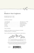 Load image into Gallery viewer, Modern Harringbone By Goertzen, Vanessa - Printed Pattern