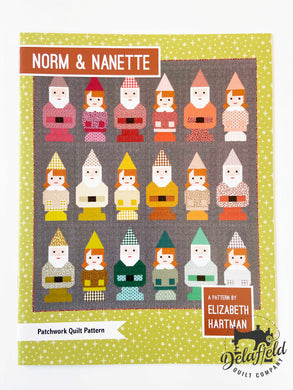 Norm & Nanette by Elizabeth Hartman - Printed Pattern