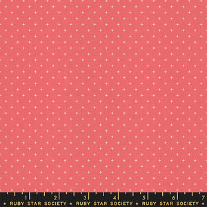 Heirloom - ADD IT UP - Strawberry - Ruby Star Society - Fabric by the Yard