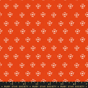 Heirloom - STAR SHINE - WARM RED- Ruby Star Society - Fabric by the Yard