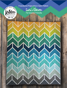 Sara's Chevron Quilt Pattern - Digital Download