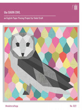 Load image into Gallery viewer, Barn Owl English Paper Piecing - Templates and Pattern