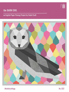 Barn Owl English Paper Piecing - Templates and Pattern