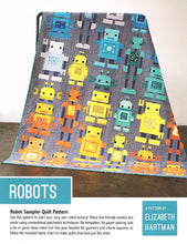 Load image into Gallery viewer, Robots by Elizabeth Hartman - Printed Pattern