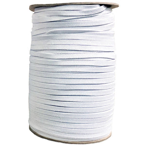 1/4" Soft Elastic White - by the Yard