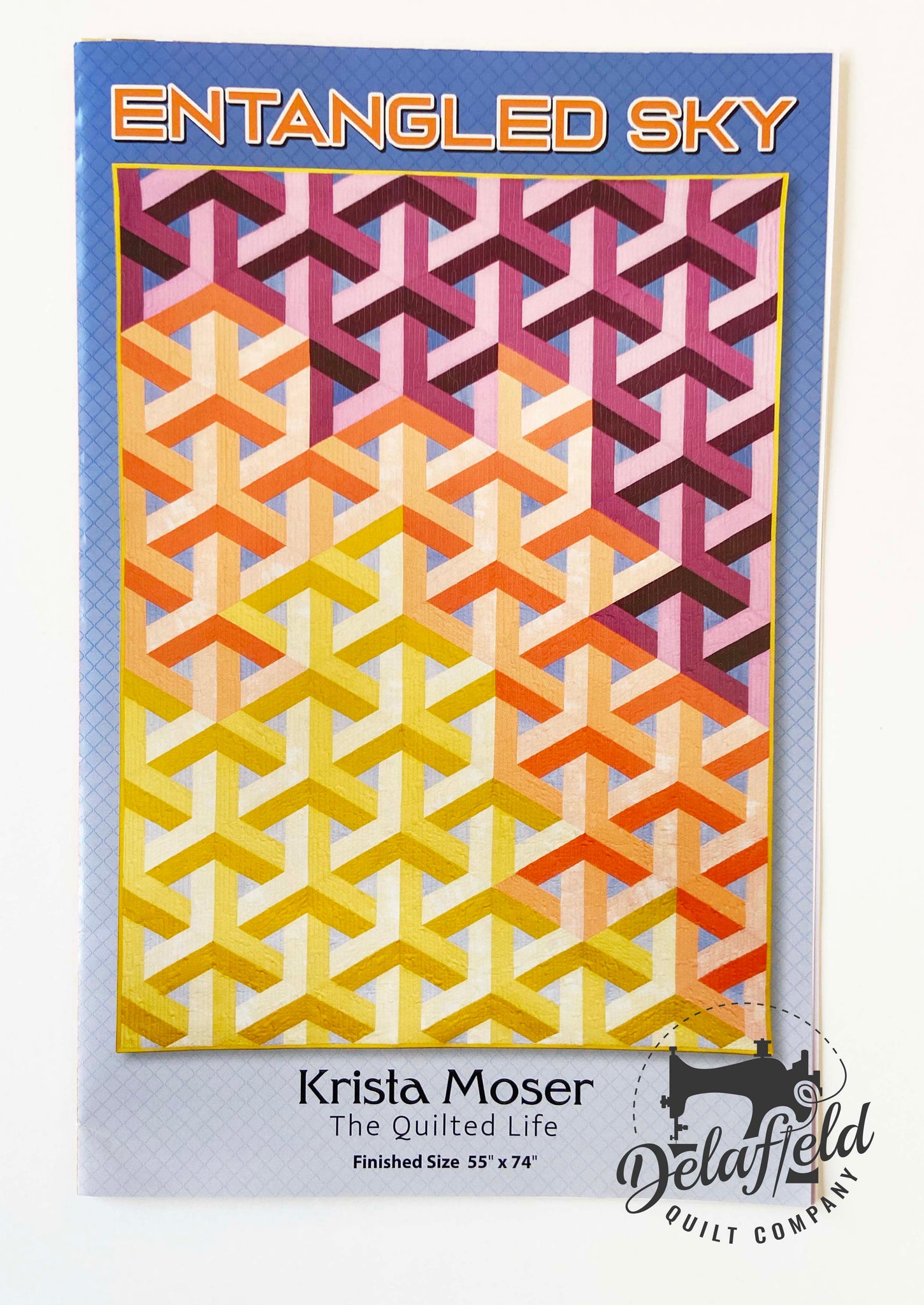 Entangled Sky - By Krista Moser - Printed Pattern β Delafield Quilt Company