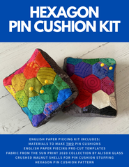 Hexagon Pin Cushion - KIT