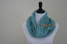 Load image into Gallery viewer, Crochet Pattern-Shell Style Cowl Scarf - Digital Download