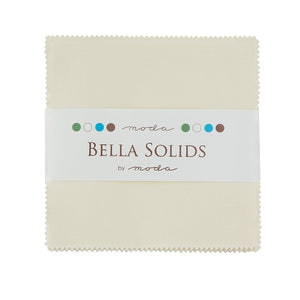 Bella Solids Charm Pack Ivory - 9900PP 60
