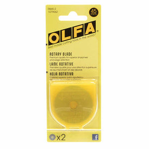 45mm Rotary Blade - 2 pack - by OLFA